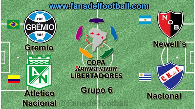 Copa Libertadores 2014 grupo de Nacional
