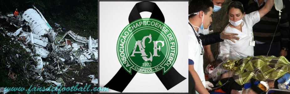 Futbol de luto – trágico accidente aéreo del Chapecoense