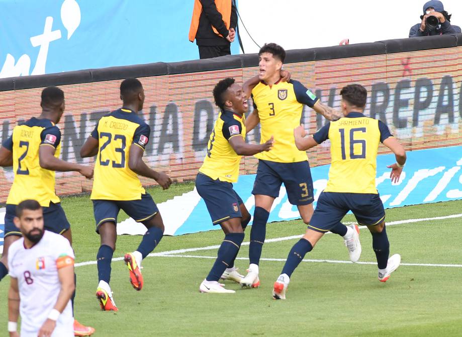 Ecuador ganó 1-0 a Venezuela