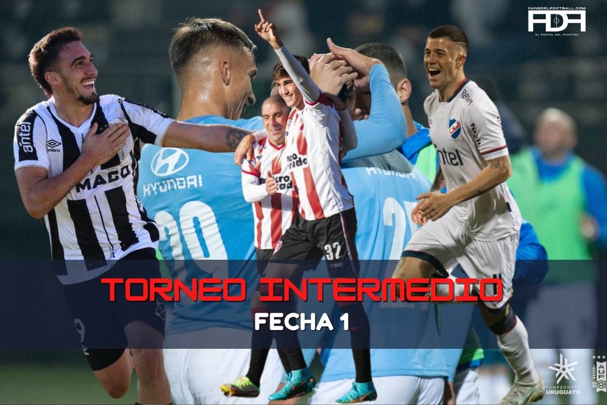 Reporte fecha 1 del Torneo Intermedio