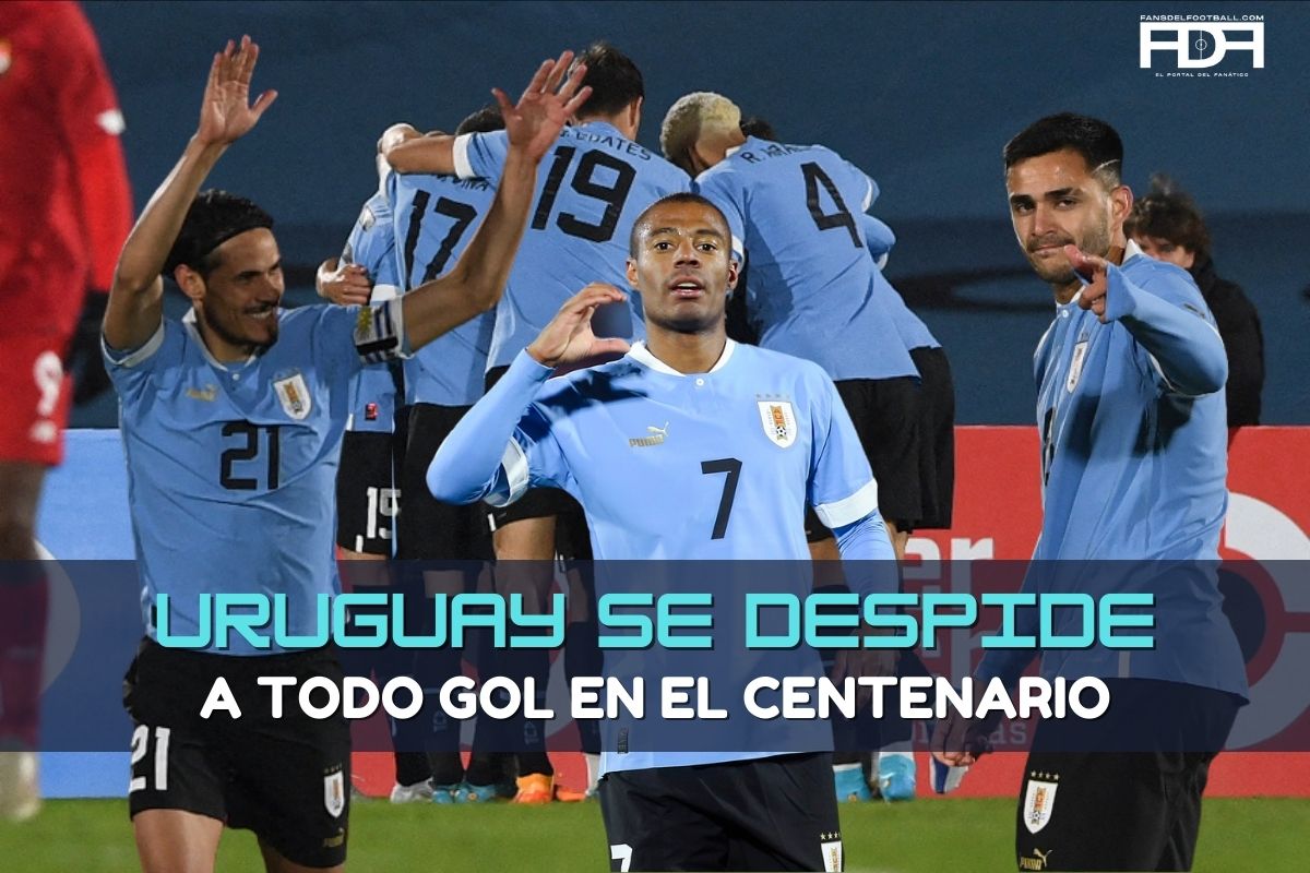 Uruguay golea 5-0 a Panama
