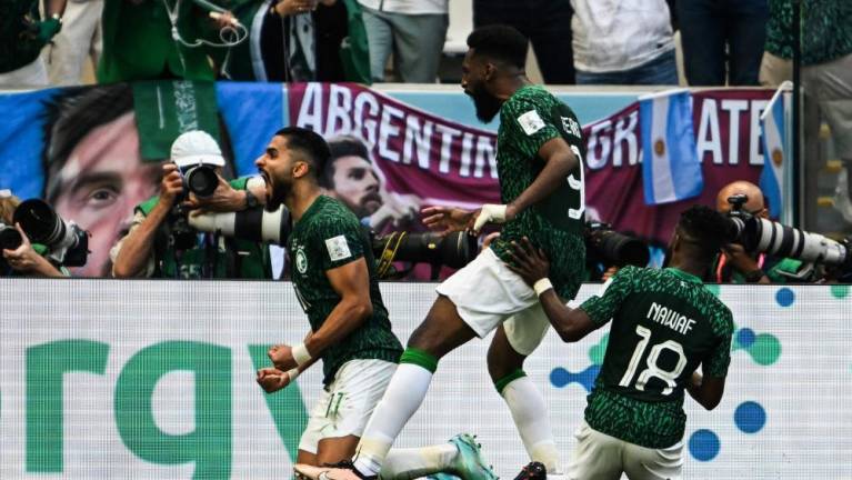Arabia Saudita sorprendió a Argentina