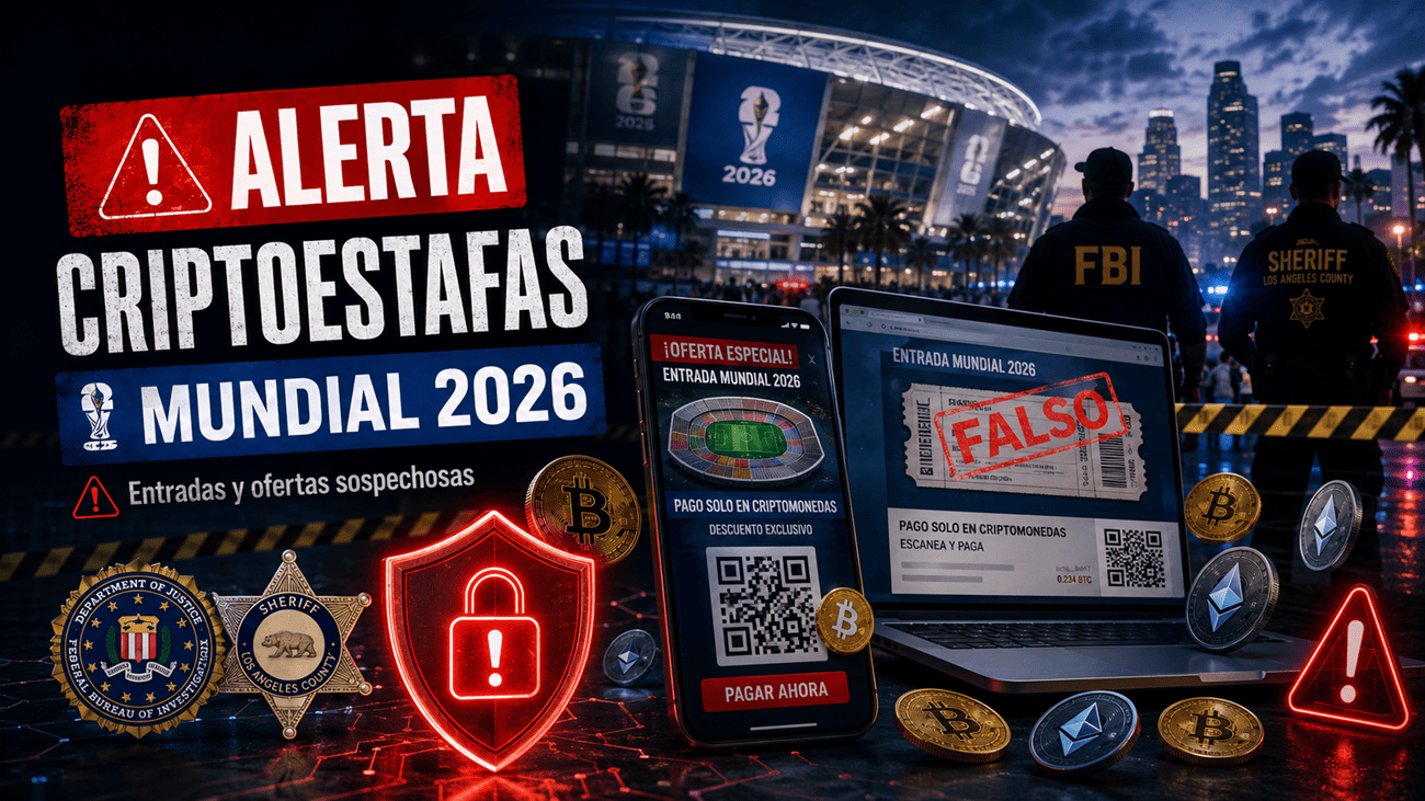 FBI y el Sheriff de Los Ángeles emitieron alertas sobre estafas relacionadas con criptomonedas