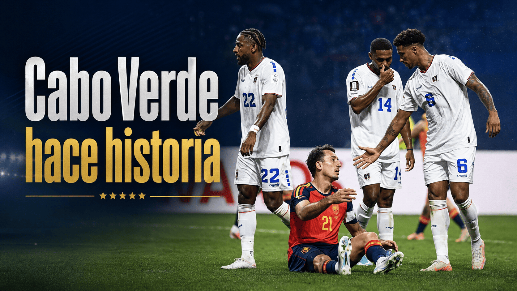 Cabo Verde sorprende con un empate histórico ante España